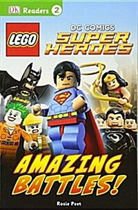 [중고] DK Readers L2: Lego DC Comics Super Heroes: Amazing Battles!: Its Time to Beat the Bad Guys! (Paperback)