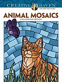 Creative Haven Animal Mosaics Coloring Book (Paperback)