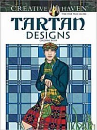 Tartan Designs Coloring Book (Paperback)