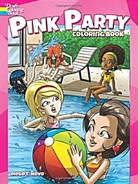 Pink Party Coloring Book (Paperback)