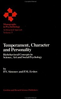 Temperament, Character and Personality (Hardcover)