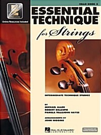 Essential Technique for Strings with Eei - Cello (Book/Online Audio) (Paperback)