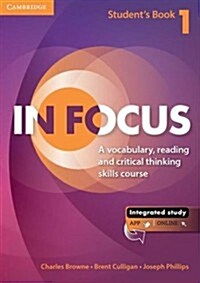[중고] In Focus Level 1 Student‘s Book with Online Resources (Package)