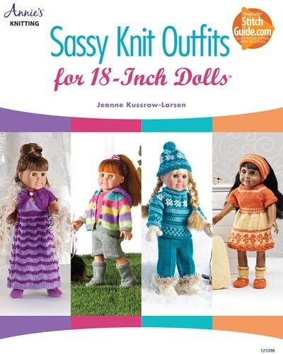 Sassy Knit Outfits: For 18-Inch Dolls (Paperback)