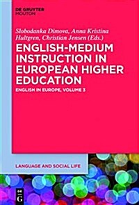 English-Medium Instruction in European Higher Education (Hardcover)