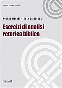 Esercizi Analisi Retorica Biblica (Paperback)