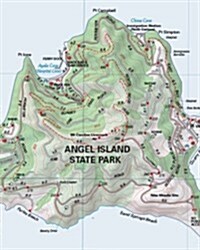 Angel Island & Alcatraz Island Trail Map (Folded)
