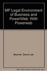 MP Legal Environment of Business and PowerWeb: With Powerweb (Paperback)