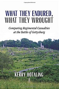 What They Endured, What They Wrought: Comparing Regimental Casualties at the Battle of Gettysburg (Paperback)