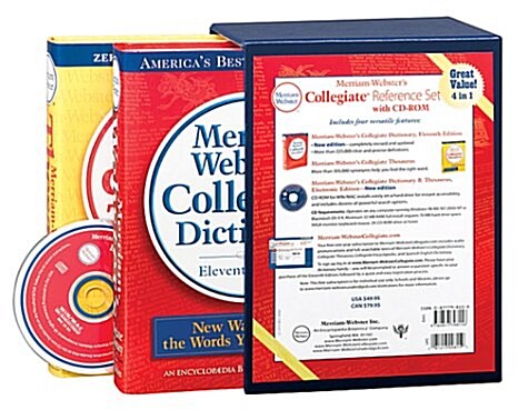 Merriam-Websters Collegiate Reference Set (Hardcover, 11th, PCK)