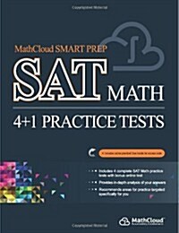 MathCloud Smart Prep SAT Math: 4+1 Practice Tests (Paperback)