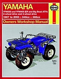 Yamaha Yfm350 Atv Owners Workshop Manual: Models Covered : Yfm350Er, 1987 Through 1995, Yfm350Fw (Big Bear), 1987 Through 1995 (Haynes Automotive Rep (Paperback)