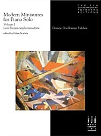 Modern Miniatures for Piano Solo (Paperback)