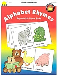 Alphabet Rhymes (Reproducible Rhyme Books) (Paperback)