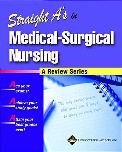 Straight As in Medical-Surgical Nursing (Paperback)