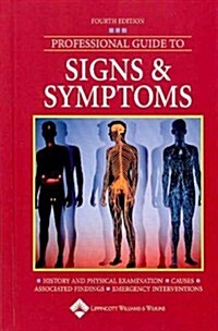 [중고] Professional Guide to Signs & Symptoms (Hardcover)