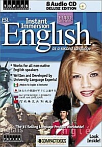 Instant Immersion English: as a second Language (ESL) - New & Improved! (Topics Entertainment-Languages (CD)) (Audio CD, Deluxe)