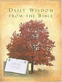 Daily Wisdom from the Bible Devotional Journal (Hardcover, Box)