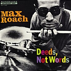 [수입] Max Roach - Deeds, Not Words [LP]