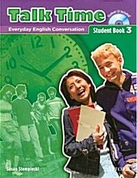 [중고] Talk Time 3: Student Book with Audio CD (Package)