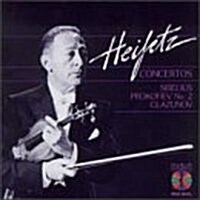 [중고] [수입] Heifetz - Concertos: Sibelius Prokofiev No. 2 Glazunov