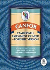 CANFOR: Camberwell Assessment of Need Forensic Version (Spiral Bound)