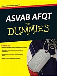 ASVAB AFQT for Dummies (Paperback)