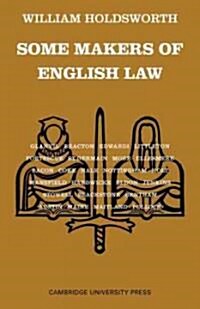 Some Makers of English Law (Paperback)