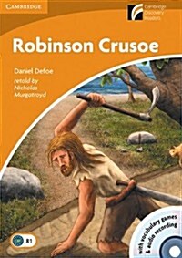 Robinson Crusoe Level 4 Intermediate American English Book and Audio CDs (2) Pack [With CDROM] (Hardcover)