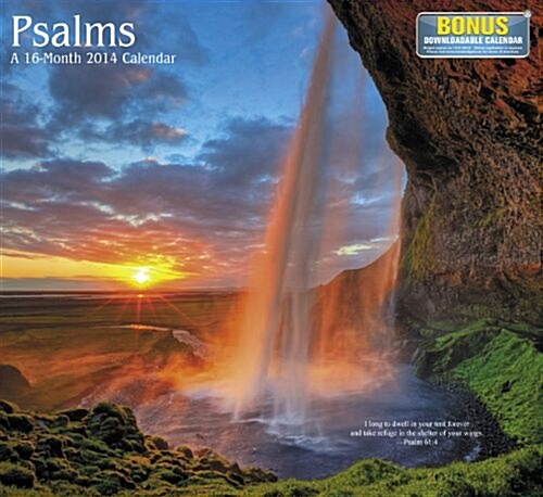 2014 Psalms Wall Calendar (Calendar, 16m Wal)