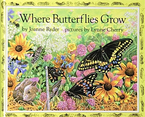 Where Butterflies Grow (Picture Puffins) (Library Binding, Reprint)