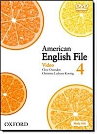 [수입] American English File 4 DVD