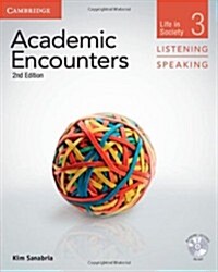 [수입] Academic Encounters Level 3 Students Book Listening and Speaking with DVD: Life in Society (Academic Encounters. Life in Society)