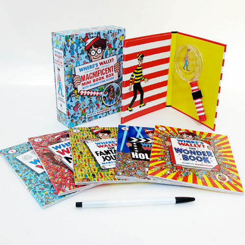 Wheres Wally? The Magnificent Mini Book Box (Multiple-component retail product, slip-cased)