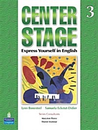 Center Stage 3 Student Book with Self-Study CD-ROM (Hardcover)