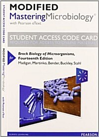 Masteringmicrobiology with Pearson Etext -- Standalone Access Card -- For Brock Biology of Microorganisms (Hardcover, 14)