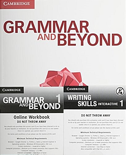 Grammar and Beyond Level 1 Students Book A, Online Grammar Workbook, and Writing Skills Interactive Pack (Package)