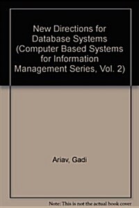 New Directions for Database Systems (Hardcover)