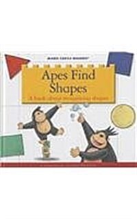 Apes Find Shapes: A Book about Recognizing Shapes (Library Binding)