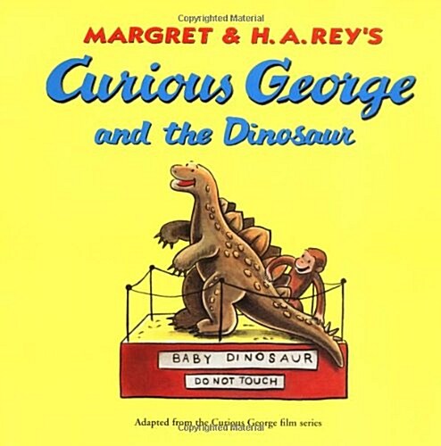 [중고] Curious George and the Dinosaur (Paperback)