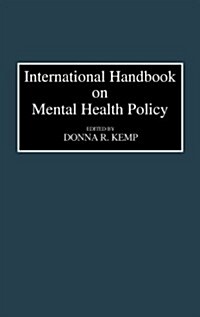 International Handbook on Mental Health Policy (Hardcover)