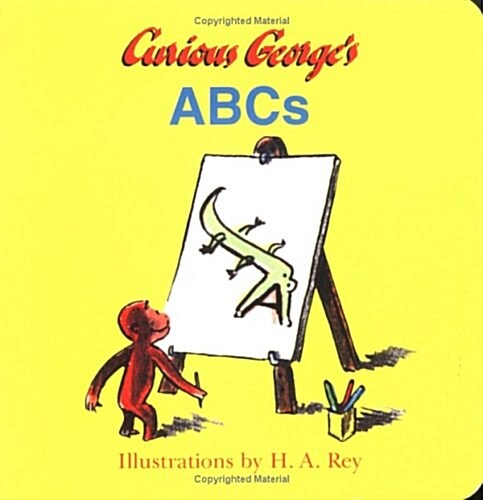 [중고] Curious Georges ABCs (Board Book)