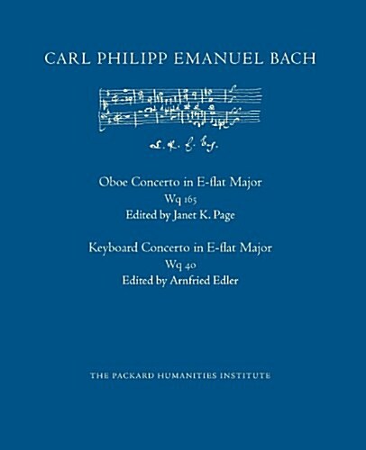 Oboe Concerto in E-Flat Major WQ 165 (Paperback)