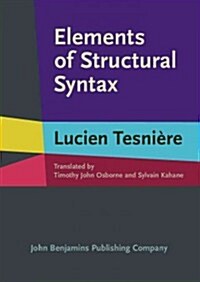 Elements of Structural Syntax (Hardcover)