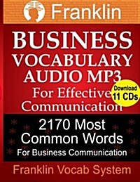 Business Vocabulary Audio MP3 for Effective Communication: 2170 Most Common Words for Business Communication (Paperback)
