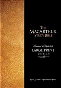 MacArthur Study Bible-NASB-Large Print (Hardcover)