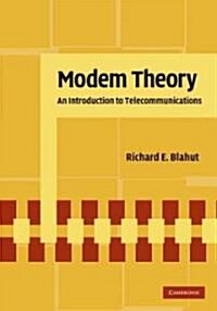 Modem Theory : An Introduction to Telecommunications (Hardcover)