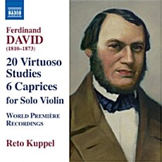 [수입] 다비트 : 20개의 비르투오조 연습곡, 6개의 카프리스
