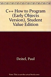 C++ How to Program (Early Objects Version), Student Value Edition (Loose Leaf, 9)