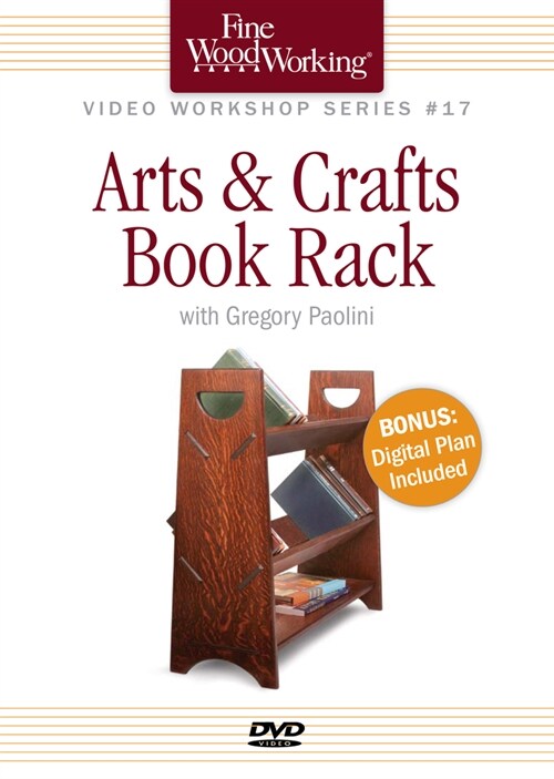 Arts & Crafts Book Rack (DVD-ROM)